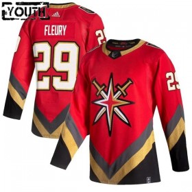 Vegas Golden Knights Marc-Andre Fleury 29 2020-21 Reverse Retro Authentic Shirt - Kinderen